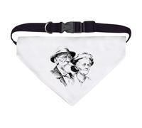 Azeeda Large 'Vintage Elderly Couple' Dog/Cat/Pet Bandana (PD00074346)