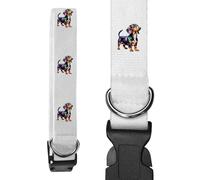 Azeeda Large 'Watercolour Style Dachshund' Dog Collar (PR00083636)