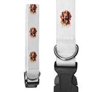 Azeeda Large 'Watercolour Style Irish Setter' Dog Collar (PR00083696)