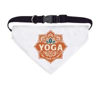 Azeeda Large 'Yoga Find Your Balance' Dog/Cat/Pet Bandana (PD00068268)