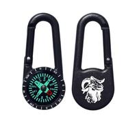 Azeeda 'Laughing Goat' Compass Keyring (KC00044802)