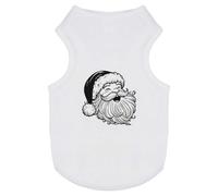 Azeeda 'Laughing Santa Claus' Pet Dog/Cat T-Shirt, XS (PT00169980)