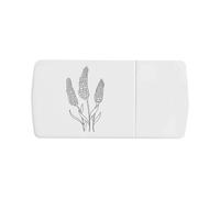 Azeeda 'Lavender Stem' Pill Box with Tablet Splitter (PI00038080)