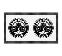Azeeda 'Lawn Bowls Club' Pet Feeding Mat (PM00030196)