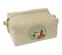 Azeeda 'Leave Room in Your Garden' Canvas Wash Bag/Makeup Case (CS00045039)