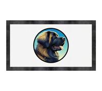 Azeeda 'Leonberger Dog Portrait' Pet Feeding Mat (PM00032998)