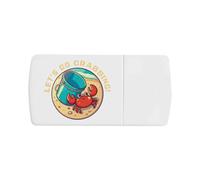 Azeeda 'Lets Go Crabbing' Pill Box with Splitter (PI00045465)