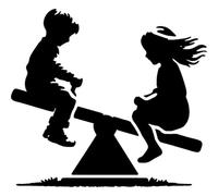 Azeeda 'Life's Full of Ups & Downs' Reusable Stencil - Durable Decorative Template for Painting and Spraying on Walls, Tiles, Wood, Fabric & Craft Projects - XXL (A2) (WS00081544)