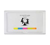 Azeeda 'Life's Full of Ups & Downs' Sticky Note Ruler Pad (ST00041956)