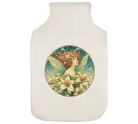 Azeeda 'Lily Garden Fairy' Hot Water Bottle Cover (HW00043038)