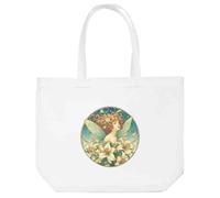 Azeeda 'Lily Garden Fairy' Tote Shopping Bag For Life (BG00084856)