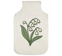 Azeeda 'Lily of The Valley Flower' Hot Water Bottle Cover (HW00043374)
