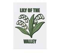 Azeeda 'Lily of the Valley Flower' Temporary Tattoo - Water Resistant, Skin-Safe, Non-Toxic Transfer (TO00091351)