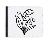 Azeeda 'Lily of The Valley Flower' Wallet (WL00031691)