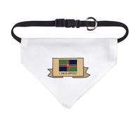 Azeeda 'Lincolnshire Banner' Pet Bandana - White, S (PD00084305)