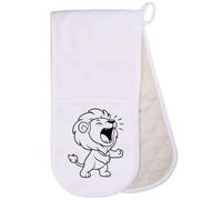 Azeeda 'Lion Roar' Double Oven Glove/Mitt (OG00062908)