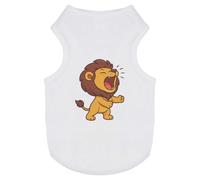 Azeeda 'Lion Roar' Pet Dog/Cat T-Shirt, M (PT00169254)
