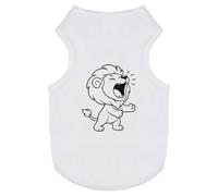 Azeeda 'Lion Roar' Pet Dog/Cat T-Shirt, S (PT00169249)