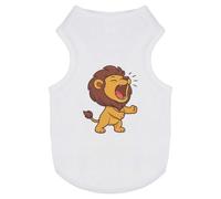 Azeeda 'Lion Roar' Pet Dog/Cat T-Shirt, S (PT00169253)