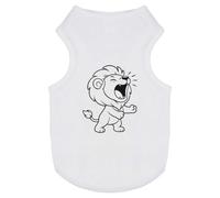 Azeeda 'Lion Roar' Pet Dog/Cat T-Shirt, XS (PT00169248)
