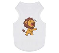 Azeeda 'Lion Roar' Pet Dog/Cat T-Shirt, XS (PT00169252)