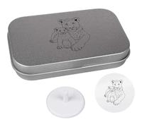 Azeeda 'Lioness and Cub' Golf Markers Gift Set (GO00082218)