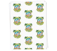 Azeeda 'Living The Dream' Gift Wrap Paper (GI00140126)