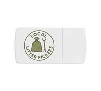 Azeeda 'Local Litter Pickers' Pill Box with Tablet Splitter (PI00035611)