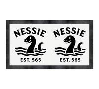 Azeeda 'Loch Ness Monster' Pet Feeding Mat (PM00032575)