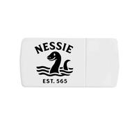 Azeeda 'Loch Ness Monster' Pill Box with Tablet Splitter (PI00037684)