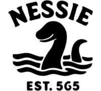 Azeeda 'Loch Ness Monster' Reusable Stencil - Durable Decorative Template for Painting and Spraying on Walls, Tiles, Wood, Fabric & Craft Projects - S (A6) (WS00071170)