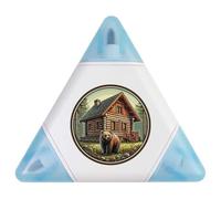 Azeeda 'Log Cabin with Bear' Compact DIY Multi Tool (TI00045743)