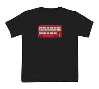 Azeeda 'London Bus' Kids T-Shirt - Black, 7-8 (TS00229511)