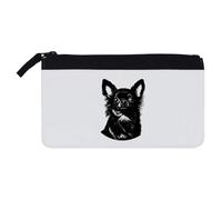Azeeda ' Long Haired Chihuahua Portrait' Pencil Case (PC00055758)