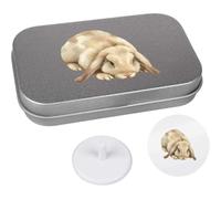 Azeeda 'Lop Eared Rabbit' Golf Markers Gift Set (GO00091743)