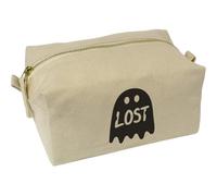 Azeeda 'Lost Ghost' Canvas Wash Bag/Makeup Case (CS00047029)