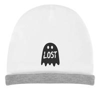 Azeeda 'Lost Ghost' Kids Slouch Hat (KH00040748) White