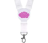 Azeeda 'Lotus Flower' Neck Strap/Lanyard (LY00045493)