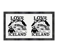Azeeda 'Love Iceland' Pet Feeding Mat (PM00032503)
