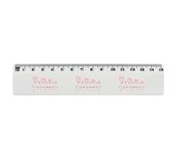 Azeeda 'Love Is All Around Us' 15cm (6 Inch) White Plastic Ruler (RL00113961)
