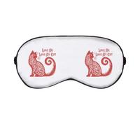 Azeeda 'Love Me Love My Cat' Sleep/Travel Eye Mask (EY00031910)
