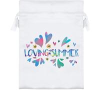 Azeeda 'Loving The Summer' Satin Gift Bag - 18cm (SB00161817)