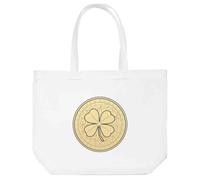 Azeeda 'Lucky Penny' Tote Shopping Bag For Life (BG00090229)