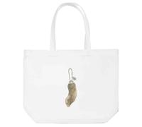 Azeeda 'Lucky Rabbit Foot' Shopping Tote Bag - White (BG00094254)