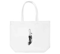 Azeeda 'Lucky Rabbit Foot' Shopping Tote Bag - White (BG00094255)