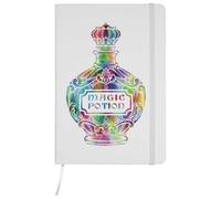 Azeeda 'Magic Potion' Ruled Notebook - White, A5 (NB00100001)