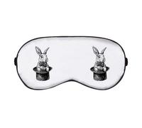 Azeeda 'Magic Rabbit' Sleep/Travel Eye Mask (EY00033433)