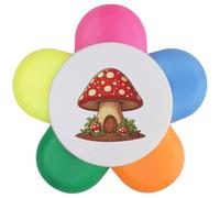Azeeda 'Magic Toadstool House' Flower Shape Highlighter Pen (HL00041848)