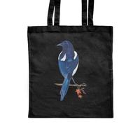 Azeeda 'Magpie' Classic Black Tote Shopper Bag (ZB00028115)