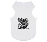 Azeeda 'Majestic Griffin' Pet Dog/Cat T-Shirt, L (PT00129651)